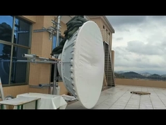 3Prueba de resistencia al viento de la antena de microondas de 0,0 m